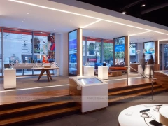 Warm Premium Mobile Electronics Lounge Display