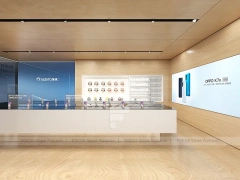 White DJI Electronics Storefront Interior