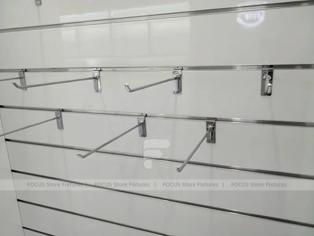 White Glass Mobile Phone Counter Wall Display