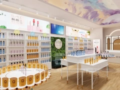 White Gold Skincare Boutique Interior