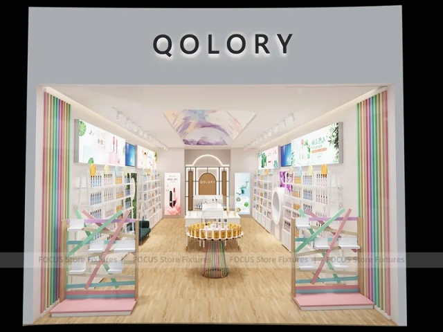 White Gold Skincare Boutique Interior
