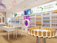 White Gold Skincare Boutique Interior