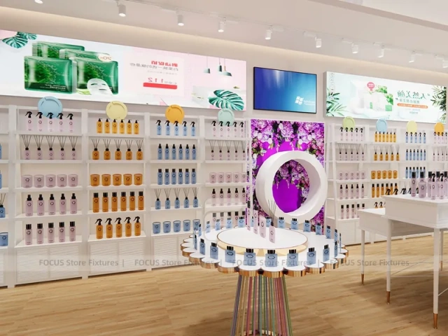 White Gold Skincare Boutique Interior