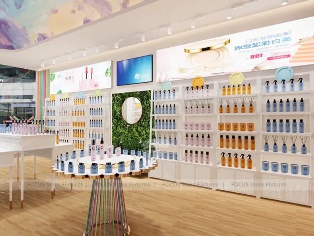 White Gold Skincare Boutique Interior