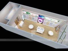 White Gold Skincare Boutique Interior