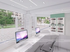 White Mint Skincare Reception Counter
