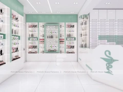 White Mint Skincare Reception Counter