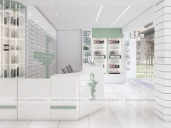 White Mint Skincare Reception Counter