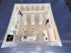 White Orange Mobile Phone Store Interior