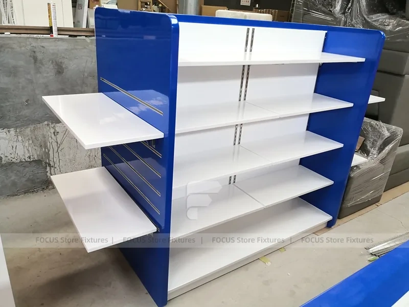White Red Mobile Phone Display Table