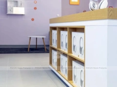 White Redmi Phone Display Wall And Table