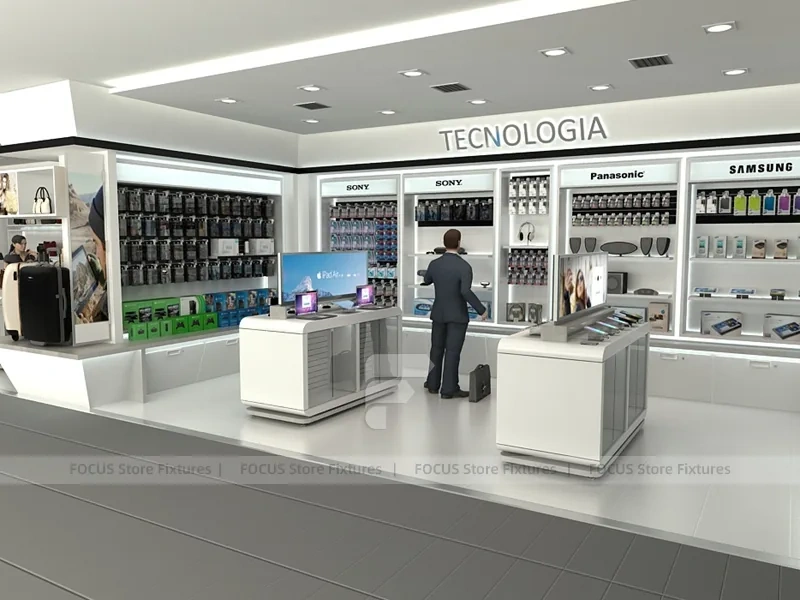 White Samsung Panasonic Phone Accessories Store