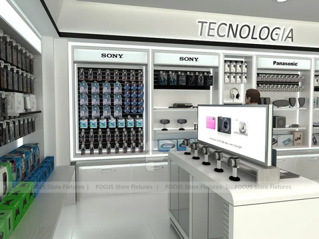 White Samsung Panasonic Phone Accessories Store