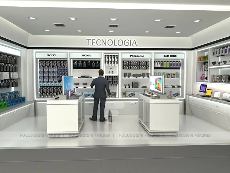 White Samsung Panasonic Phone Accessories Store