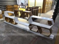 Wood Black Mobile Accessories Gondola Counter
