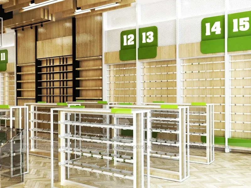 Wood Green K Mobile Accessories Wall Display