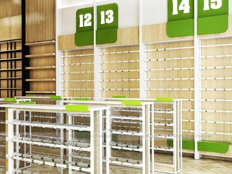Wood Green K Mobile Accessories Wall Display Interior