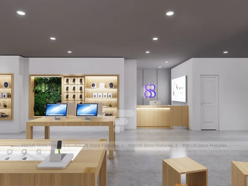 Wood Green Tech Store Phone Interior