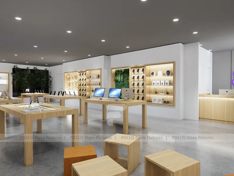 Wood Green Tech Store Phone Interior