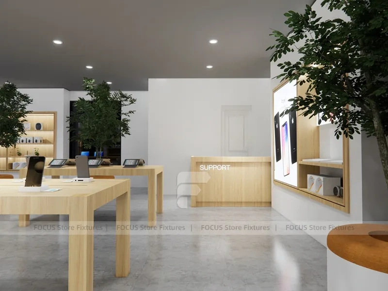 Wood Green Tech Store Phone Interior