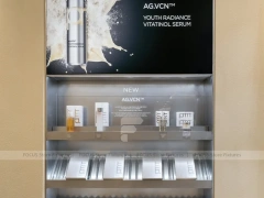 Wood Slat Fragrance Display Counter