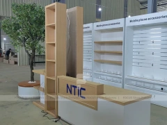 Wood White MTC Mobile Phone Fixture Set