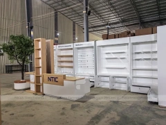 Wood White MTC Mobile Phone Fixture Set