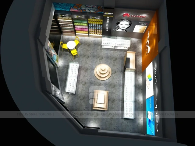 Yellow Black Joway Mobile Accessories Interior