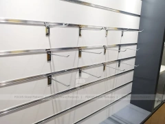Yellow Black Mobile Phone Wall Display Interior