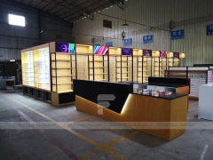Yellow Black Mobile Phone Wall Store Layout