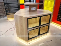 Yellow Red Mobile Accessories Wall And Island