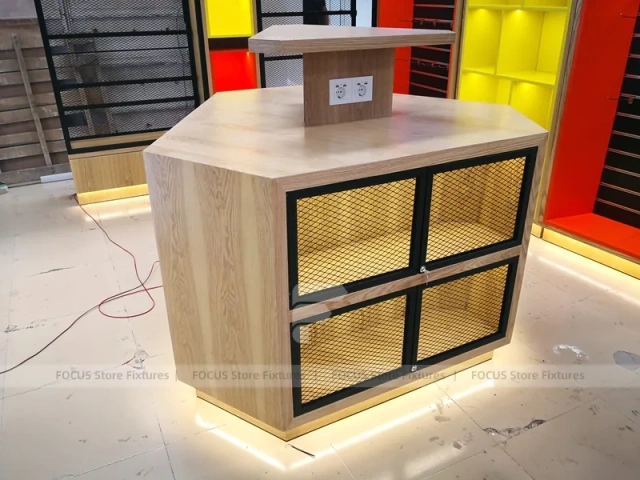 Yellow Red Mobile Accessories Wall And Island