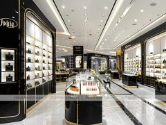 Black Gold Luxury Fragrance Boutique Layout