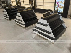 Black White Perfume Wall Display Set
