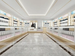 Blue Framed Perfume Boutique Ceiling Layout