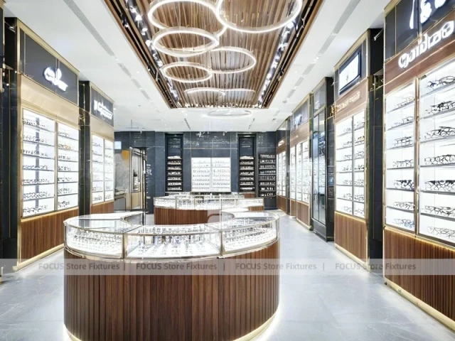 Blush Accent Optical Boutique Layout for Premium Eyewear Boutique