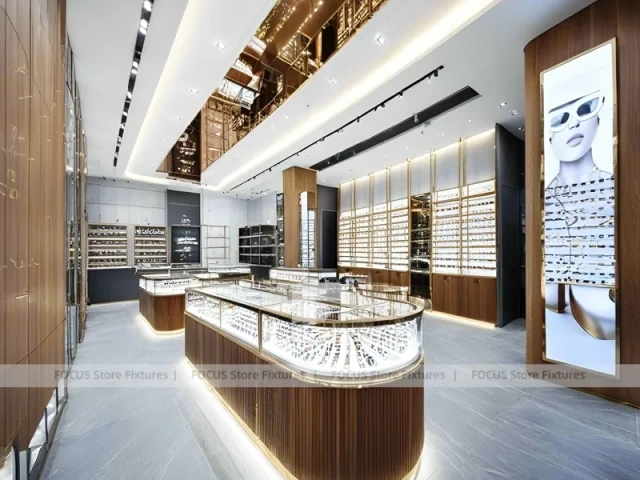 Blush Accent Optical Boutique Layout for Premium Eyewear Boutique