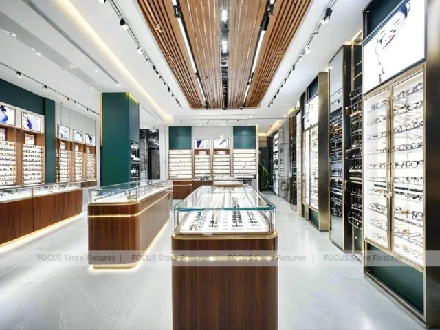 Blush Accent Optical Boutique Layout for Premium Eyewear Boutique