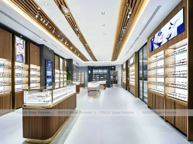 Blush Accent Optical Boutique Layout for Premium Eyewear Boutique