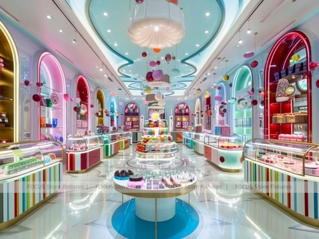 Boutique Sweet with Pastel Boutique Walkway Candy Showcase Salon