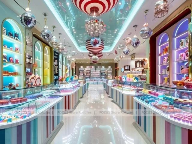 Boutique Sweet with Pastel Boutique Walkway Candy Showcase Salon