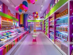 Candy Carnival Sweet Boutique Interior for Custom Sweets Retail