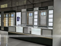 Full Perfume Showroom With Wall Bays And Pedestal Testers