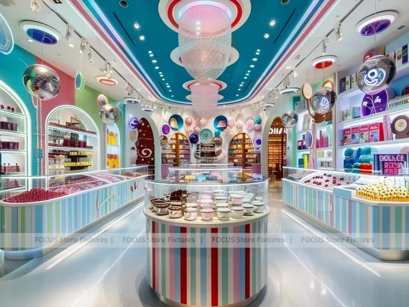 Gallery Candy Sweet Luxury Layout with Jewel Box Shelving