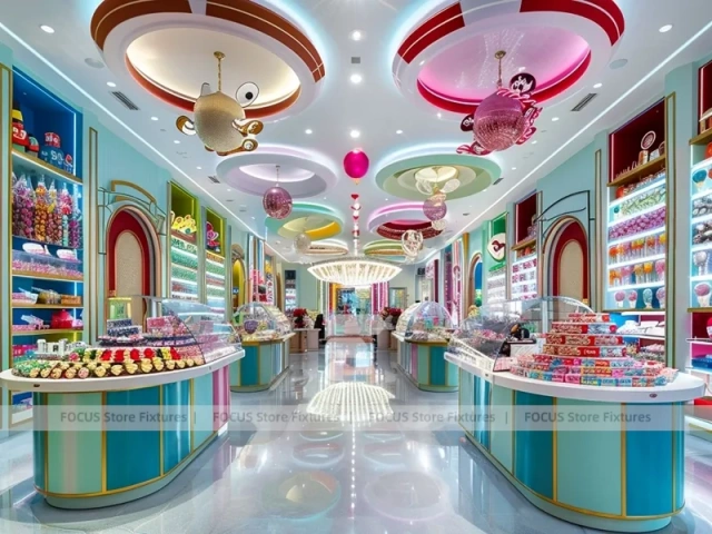 Gallery Candy Sweet Luxury Layout with Jewel Box Shelving