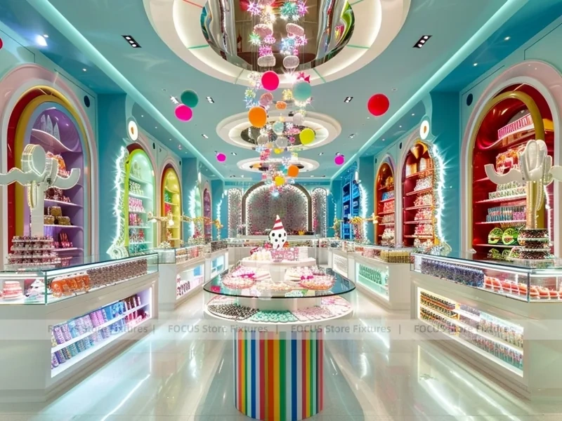 Gallery Candy Sweet Luxury Layout with Jewel Box Shelving