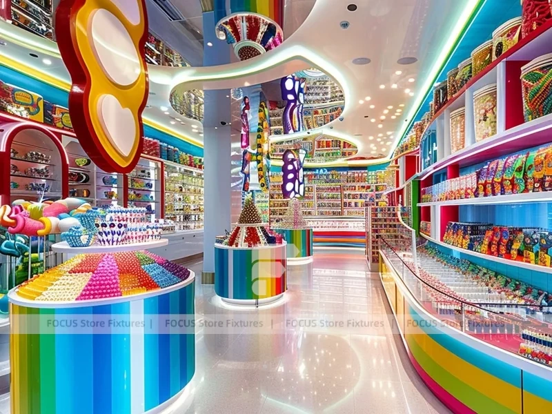Lollipop Pop Sweet Retail Space for Custom Sweets Retail