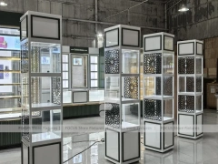 Modular Perfume Tower Showcase Display