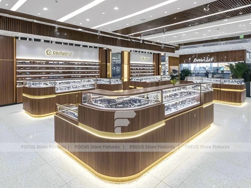 Premium Timber Vision Boutique System for Premium Eyewear Boutique