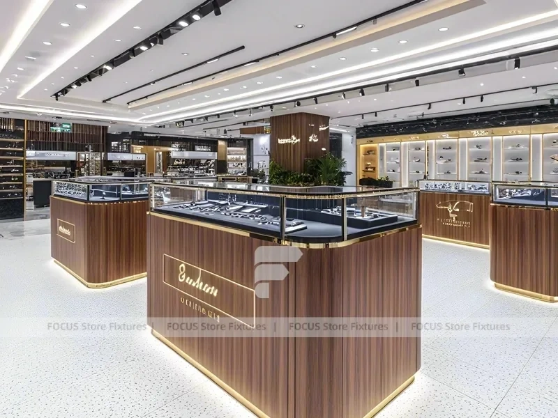 Premium Timber Vision Boutique System for Premium Eyewear Boutique